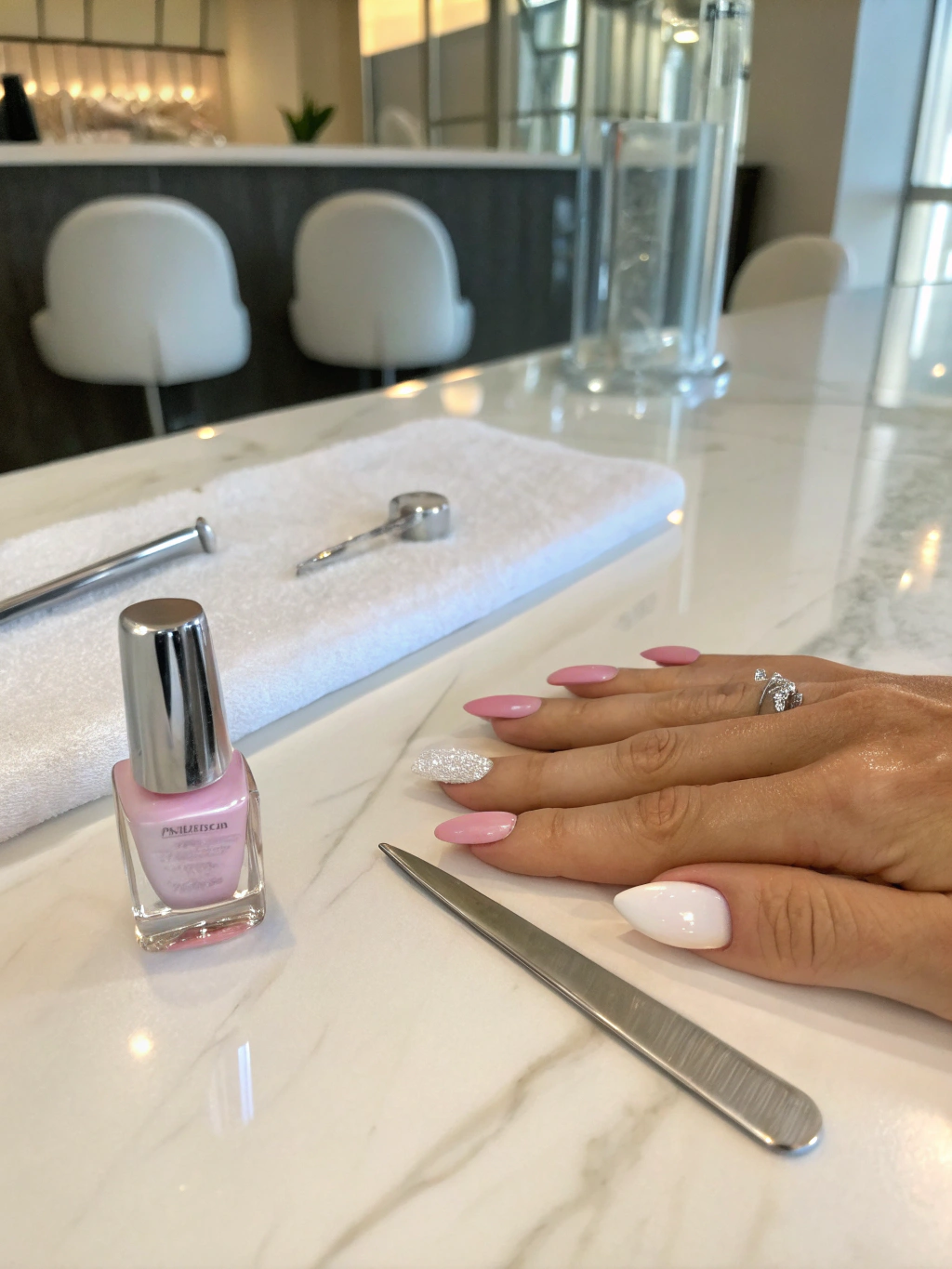 Luxury nail art and manicure at GK Studio