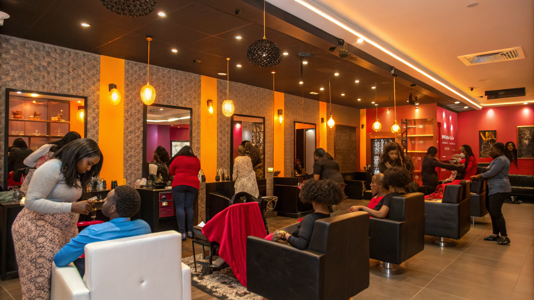GK Studio Chhatarpur South Delhi modern salon styling space