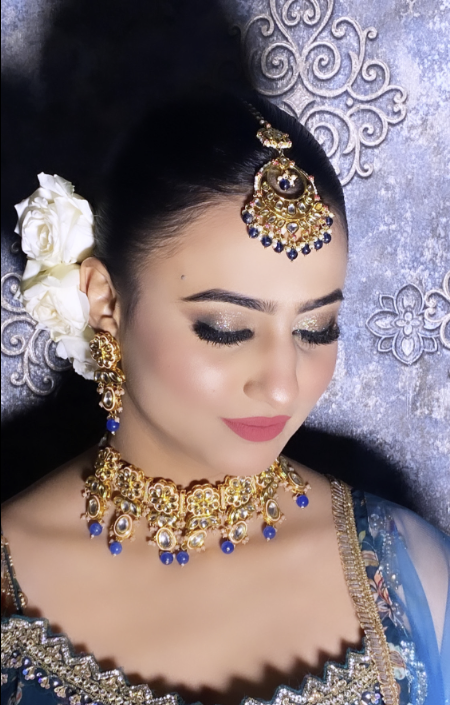 Bridal makeup look by GK Studio Sector 90 Gurgaon
